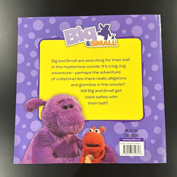 Big & Small: The Mysterious Woods - Softcover Children’s Book - Picture 2 of 6